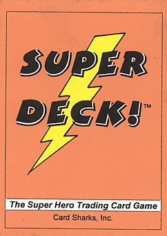 Super Deck Card -- Back